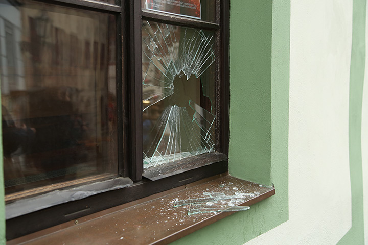 A2B Glass are able to board up broken windows while they are being repaired in Canterbury.